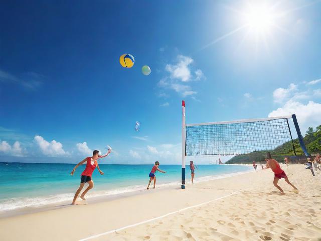 九游体育网站_ 世界沙滩排球锦标赛，碧海蓝天中竞技热潮，沙滩排球世锦赛2019