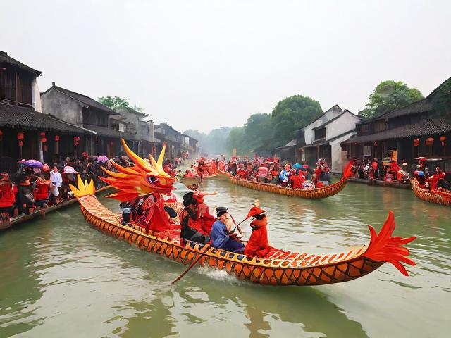 九游体育网站_ 乡村特色龙舟节，感受水乡文化魅力，中国传统龙舟之乡