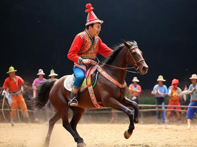 九游体育网站_ 乡村马术表演，传承传统技艺，农村马戏表演视频