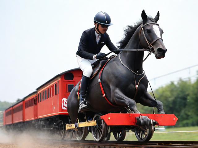 九游体育网站_ 传奇骑手列车表演，骑术展示精彩纷呈